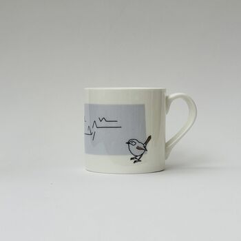 Wren Song Bone China Mug, 3 of 9
