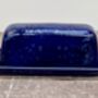 Dark Blue Ceramic Butter Dish, thumbnail 3 of 4