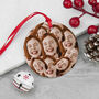 Personalised Face Photo Christmas Ornament, thumbnail 1 of 6