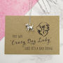 'Crazy Dog Lady' Necklace, thumbnail 4 of 5
