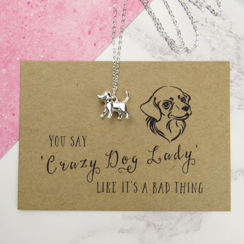 'Crazy Dog Lady' Necklace, 4 of 5