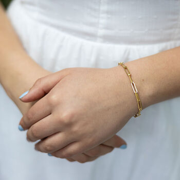 Paperclip Chain Bracelet, 2 of 6