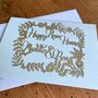 Personalised Lasercut New Home Card, thumbnail 7 of 7
