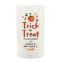 Personalised Trick Or Treat LED Candle, thumbnail 4 of 6