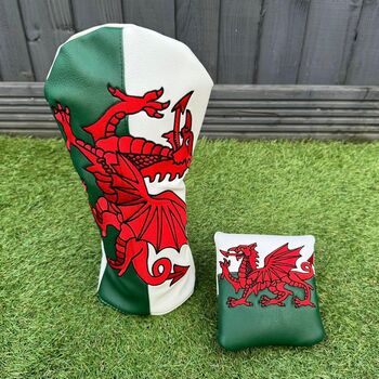 Wales Driver And Mallet Headcover Bundle, 2 of 3