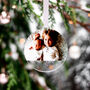 Family Photo Personalised Christmas Tree Ornament, thumbnail 9 of 9
