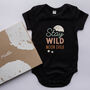 Organic Cotton Stay Wild Moon Child Baby Clothes, thumbnail 1 of 6