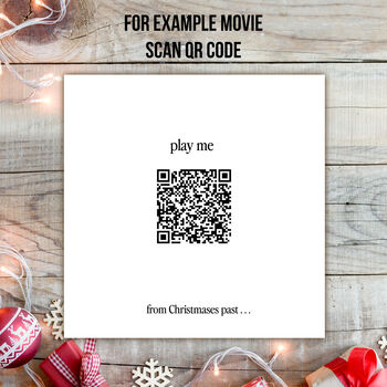The 'Christmases Past' Movie Greeting Card Pack | Six Or Twelve Pack Of Family Christmas Cards, 6 of 6