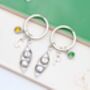 Pair Of Two Peas In A Pod Matching Keyrings, thumbnail 6 of 10
