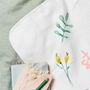 Personalised Stay Wild Floral Baby Blanket, thumbnail 4 of 4