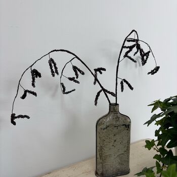Two Handmade Wire Catkin Stems, 3 of 12