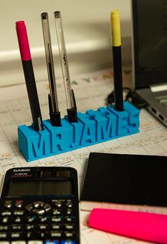 Personalised Pen/Pencil Holder, 3 of 3