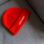 Personalised Roman Numerals Year Beanie Hat, thumbnail 4 of 7