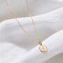 Petite 9ct Gold St Christopher Necklace, thumbnail 2 of 5