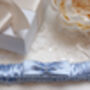 Satin Bridal Wedding Garter With Satin Bow, thumbnail 1 of 4