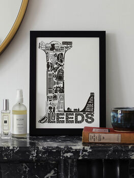 Best Of Leeds Print Graduation Gift, 7 of 7