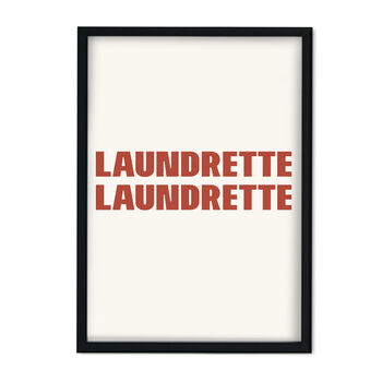 Laundrette Giclée Retro Art Print, 2 of 2