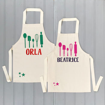 Personalised Children's Baking Apron, 3 of 11