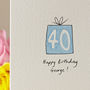 Personalised ‘Birthday Present’ Handmade Card, thumbnail 1 of 12