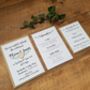 'Rustic Greenery' Botanical Wedding Invitation Bundle, thumbnail 2 of 7
