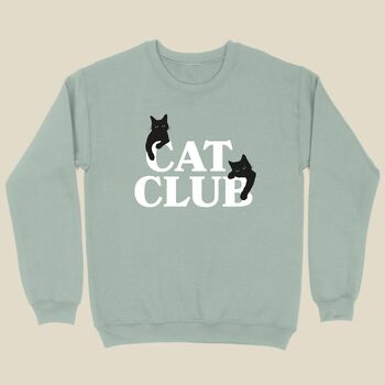 Cat Club Women's Sweatshirt, 2 of 4