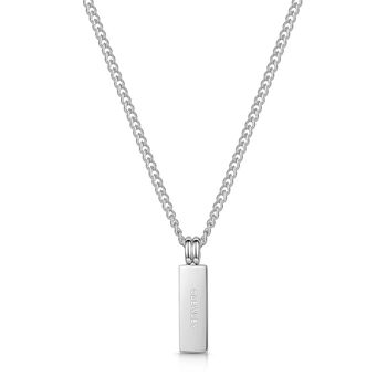Tag Personalised Men's Necklace Stainless Steel, 4 of 6