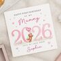 First Birthday As My Mummy Bear Card, thumbnail 1 of 7