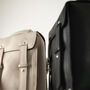 Nicco Crossbody Mini Backpack: Black Leather, thumbnail 6 of 11