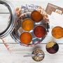 Middle Eastern Spice Tin, Cookbook And Silk Sari Wrap, thumbnail 8 of 10