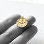 Evil Eye Coin Necklace, thumbnail 6 of 8
