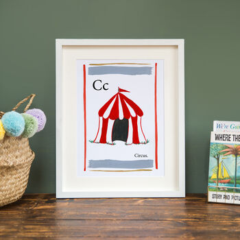 C Is For Circus Print, 2 of 4