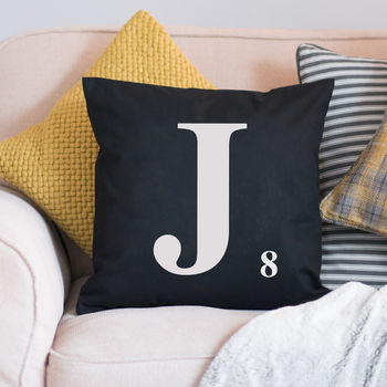 Personalised Scrabble Cushion Cover, 2 of 3