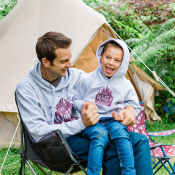 Personalised Daddy And Me Matching Adventure Hoodie Set, 2 of 10