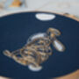 Moon Gazing Hare Embroidery Kit, thumbnail 2 of 9