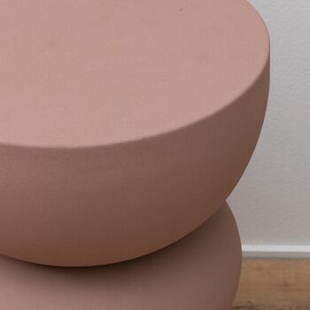 Side Table Forms Powder Pink, 2 of 3