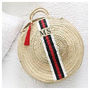 Lily And Bean Hand Painted Round Stripe Bag, thumbnail 1 of 1