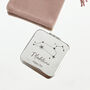 Engraved Constellations Silver Compact Mirror, thumbnail 3 of 8