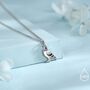 Pigeon Pendant Necklace In Sterling Silver, thumbnail 2 of 11