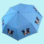 Border Collie Dog Print Umbrella, thumbnail 1 of 4