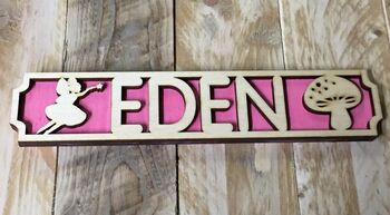 Personalised Name Plaque, 6 of 9