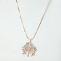 Sparkly Tree Pendant Necklace, thumbnail 2 of 5