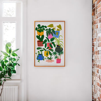 House Plants Collection Art Print, 2 of 2
