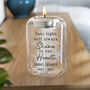 Personalised Memorial Feather Tealight Holder, thumbnail 1 of 5