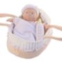 Rag Doll Fabric Carry Cot, thumbnail 1 of 3