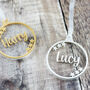 Personalised Glitter Bauble Christmas Decoration, thumbnail 6 of 6