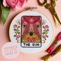'The Sun' Tarot Cross Stitch Kit, thumbnail 1 of 3