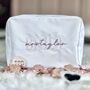 Personalised Embroidered Bride Pouch, thumbnail 3 of 7