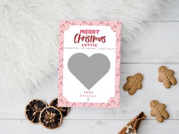 Personalised Christmas Scratch Card, 5 of 7