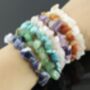 Healing Crystal Chip Gemstone Bracelet, thumbnail 1 of 11