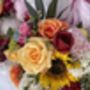 The Florence Colourful Vintage Bridal Bouquet, thumbnail 9 of 10